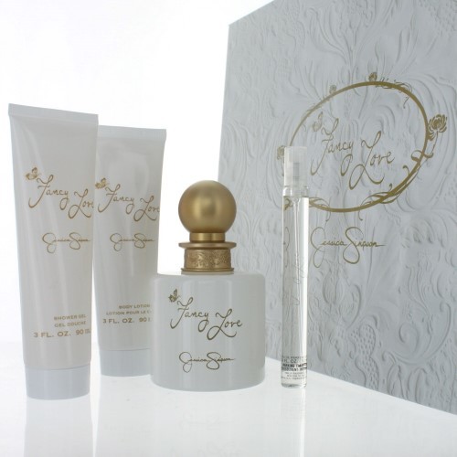 GSWFANCYLOVE4PC3.4 Fancy Love Eau Parfume Gift Set - 4 Piece -  Jessica Simpson