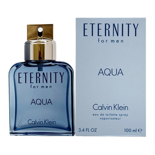 METERNITYAQUA3.4SPR 3.4 oz Mens Eternity Aqua Eau De Toilette Spray -  Calvin Klein