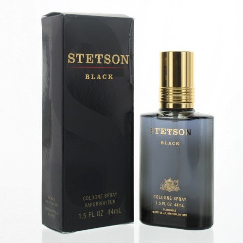 MSTETSONBLACK1.5COLS 1.5 oz Stetson Col Ogne Spary, Black