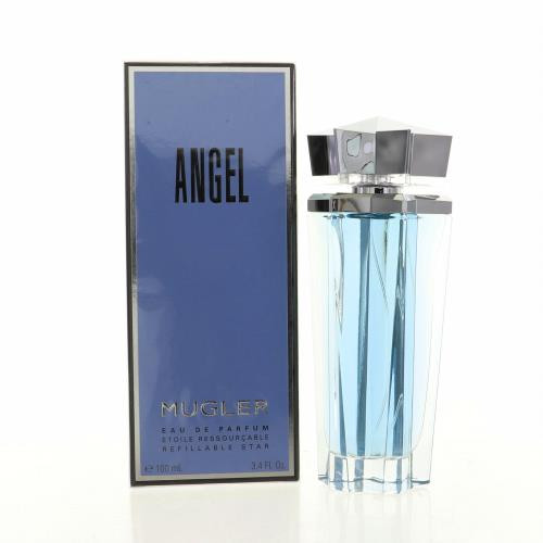 WANGEL3.4EDPSPRREFIL 3.3 oz Angel Eau De Parfum Spray - Refillable