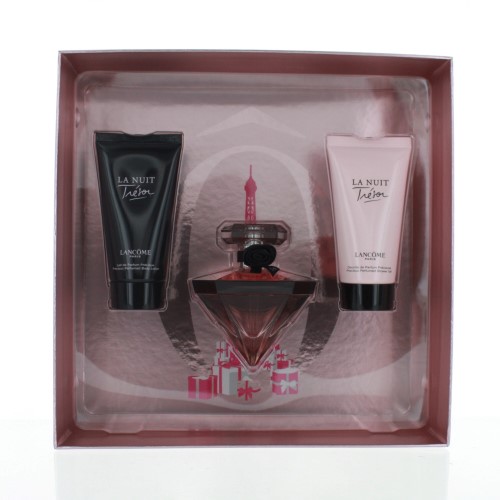 GSWTRESORNUIT3PC1.7P 1.7 oz La Nuit Tresor Eau De Parfum Spray Gift Set for Women - 3 Piece -  Lancome