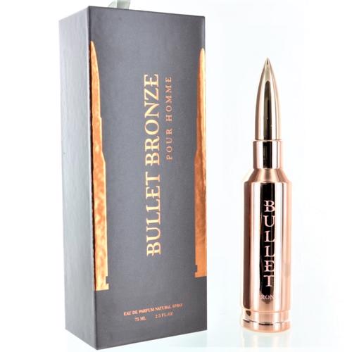 ZZMBULLETBRONZE25EDP 2.5 oz Bullet Bronze Eau De Parfum Spray for Men by