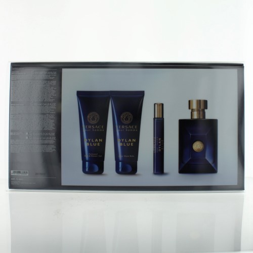 Picture of Versace GSMVERSACEDYLAN4PC34 Dylan Blue Gift Set for Men by Versace - 4 Piece