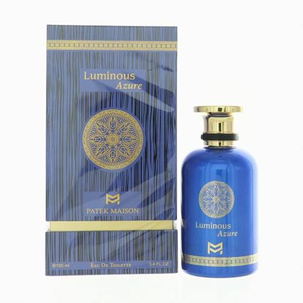 MLUMINOUSAZURE3.4EDT 3.4 oz Men Patek Maison Eau De Toilette Spray