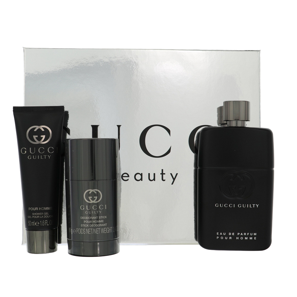 Guilty GSMGUILTY3P30PS  Guilty by  Gift Set for Men - 3 Piece
