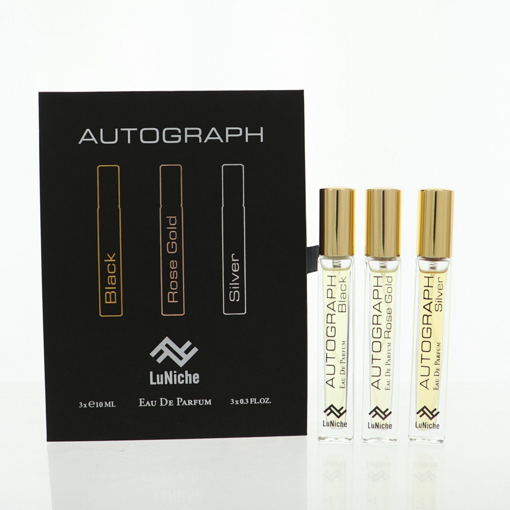 GSUMINILUNICHEAUTOGD 0.3 oz  by Lunice Black Eau De Parfum Spray for Unisex