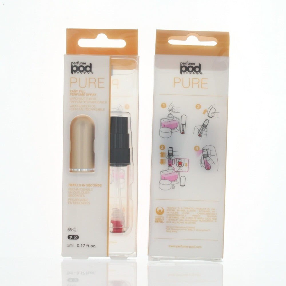 0PERFUMEPODPUREGOLD 0.17 oz Unisex  by Travalo Refillable Spray