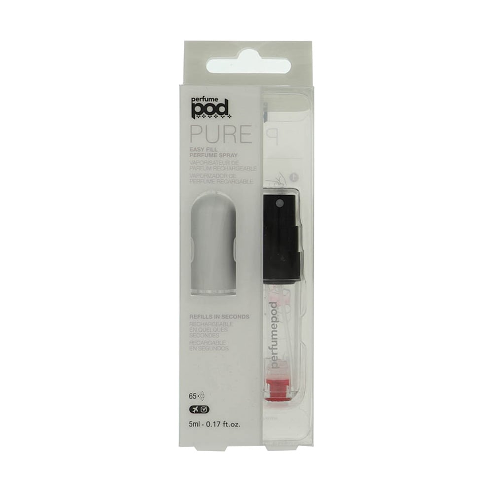 0PERFUMEPODPURESILVR 0.17 oz Unisex  by Travalo Refillable Spray