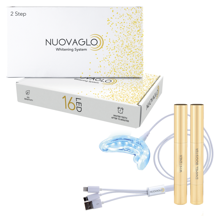 Picture of Nuovaglo ng-C16LED Selfie Smile Charcoal 2 Step Whitening System