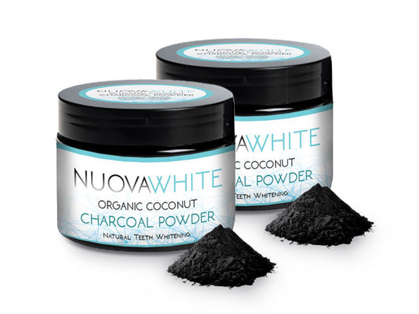 Picture of Nuovaglo 2nw-powder White Natural Charcoal Activated - Set of 2