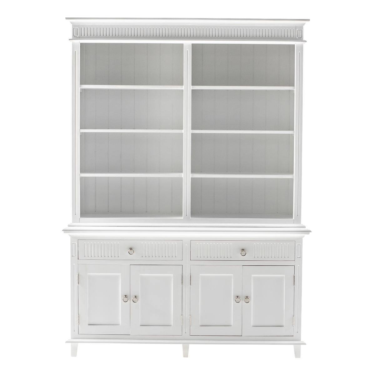 Picture of NovaSolo Furniture BCA613 Bookcase Unit Hutch&#44; White