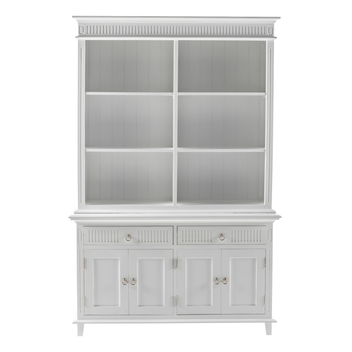 Picture of NovaSolo Furniture BCA615 Hutch Unit with 6 Shelves&#44; White