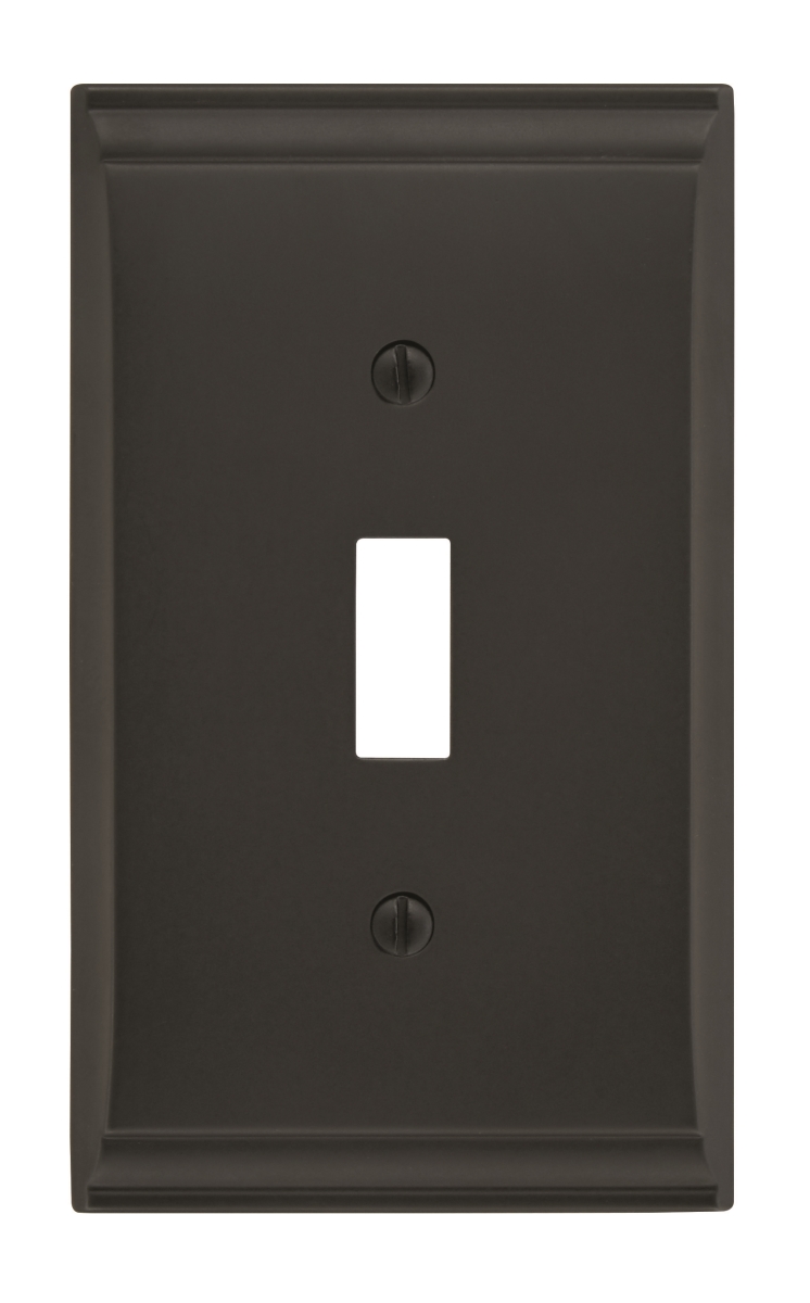 Picture of Amerock BP36500BBR Candler 1 Toggle Black Bronze Wall Plate