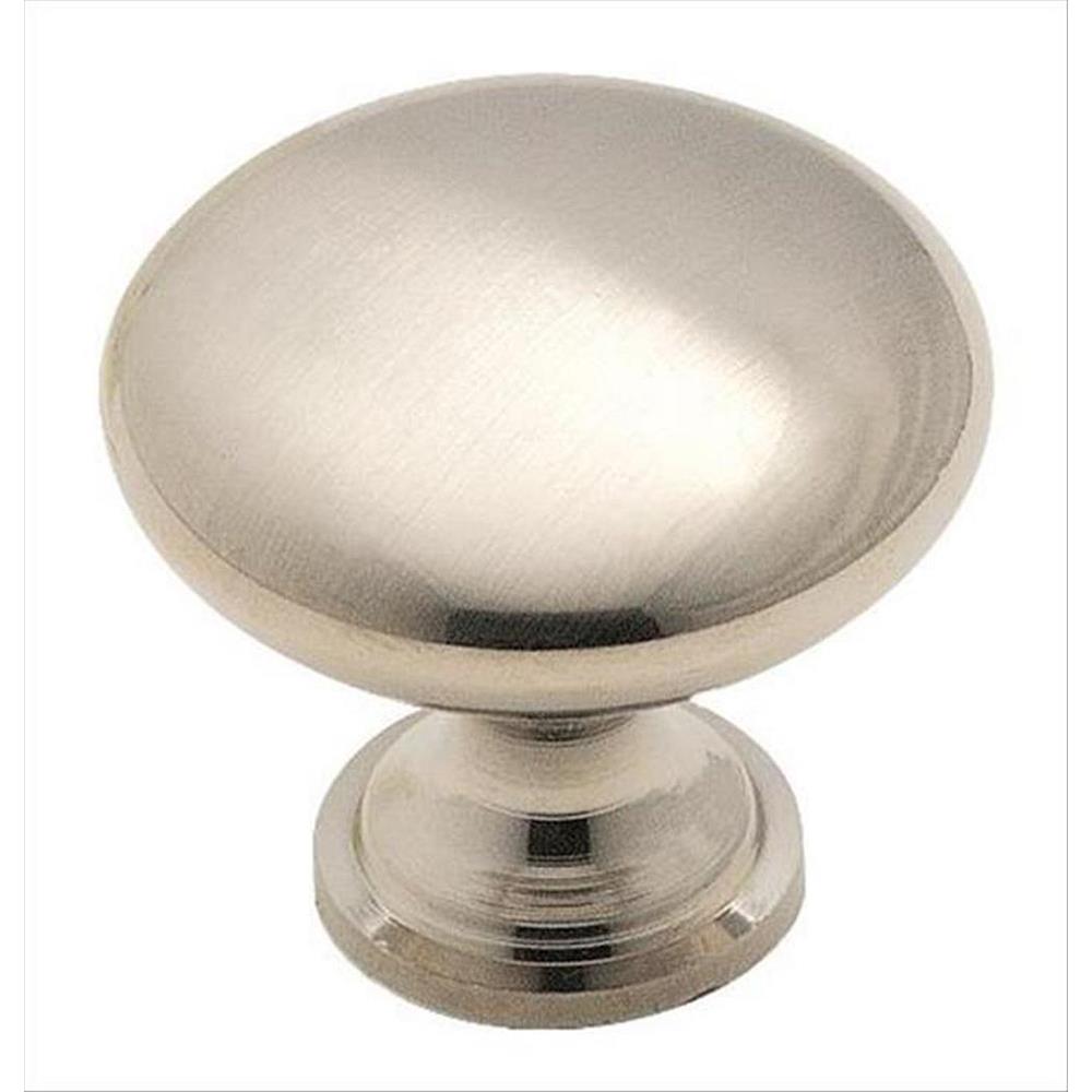 Amerock 14404SCH 1.18 in. dia. Allison Value Brushed Chrome Cabinet Knob