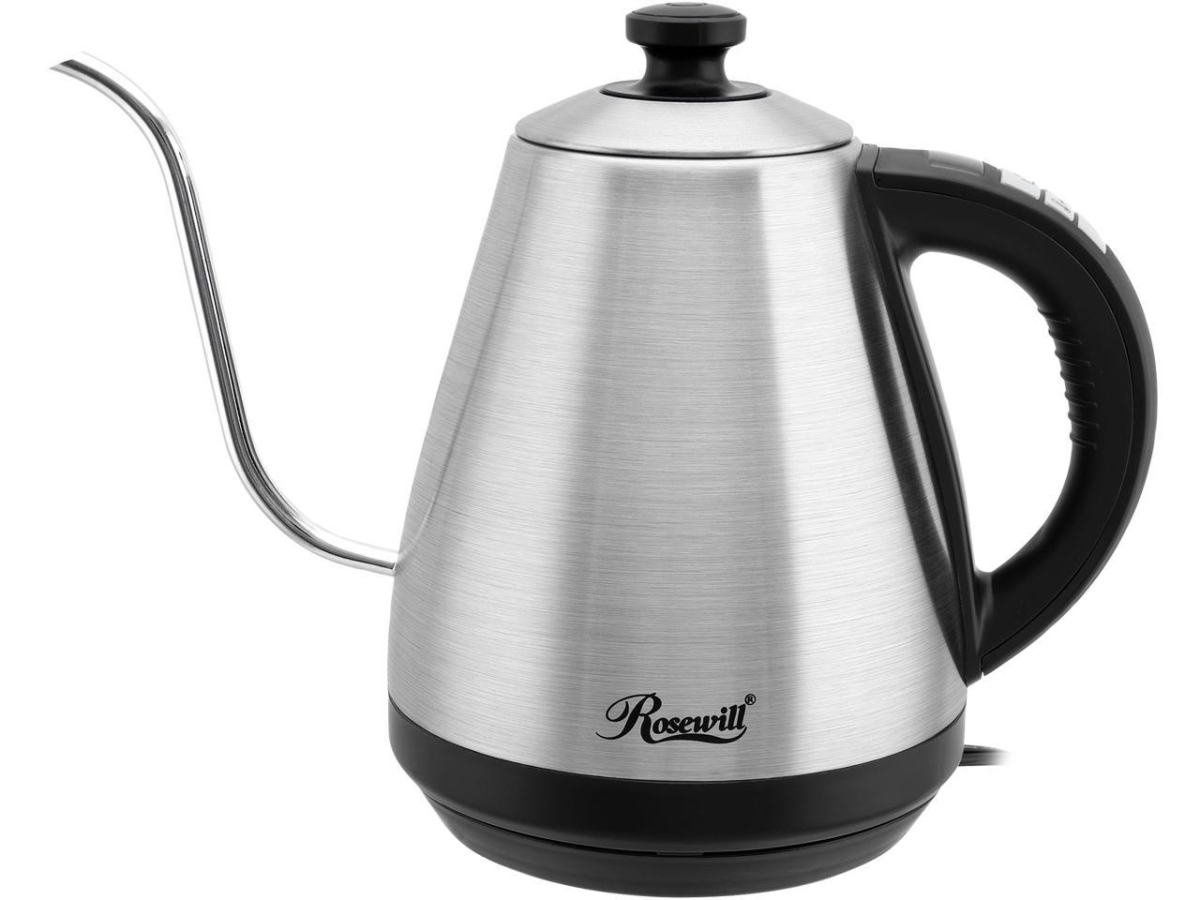 Picture of Rosewill RHKT-17002 Pour Over Coffee Kettle, Stainless Steel - 1 Liter
