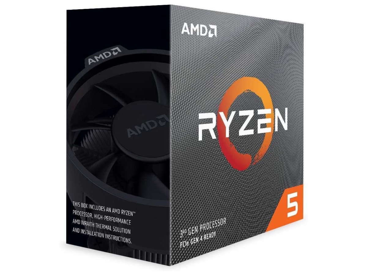 Picture of AMD 100-100000031SBX Ryzen 5 3600 6-Core-12-Thread Unlocked Desktop Processor with Wraith Spire Cooler