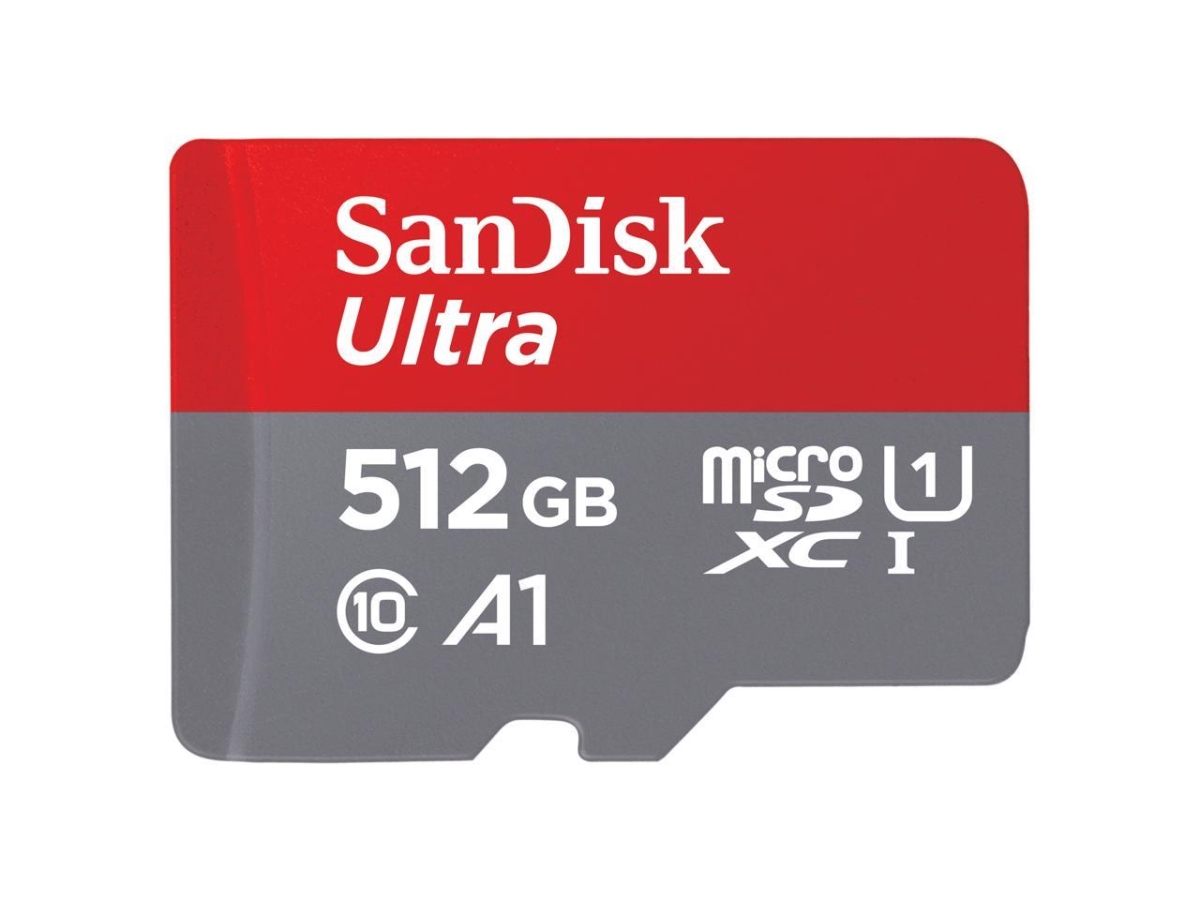 SDSQUAC-512G-GN6MA 512GB Ultra MicroSDXC A1 UHS-I & U1 Class 10 Memory Card with Adapter - Speed Up to 150MBs