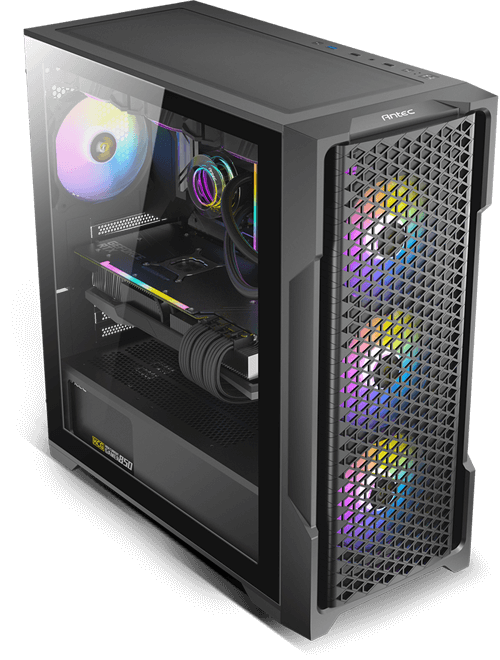 Picture of Antec AX90 Mid-Tower ATX Gaming Case&#44; Black