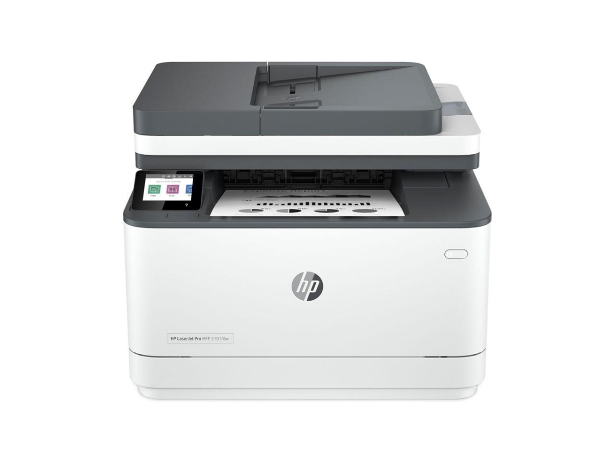 Picture of HP 3G628F-BGJ 3G628F LaserJet Pro 3101FDW Wireless Monochrome Laser Multifunction Printer