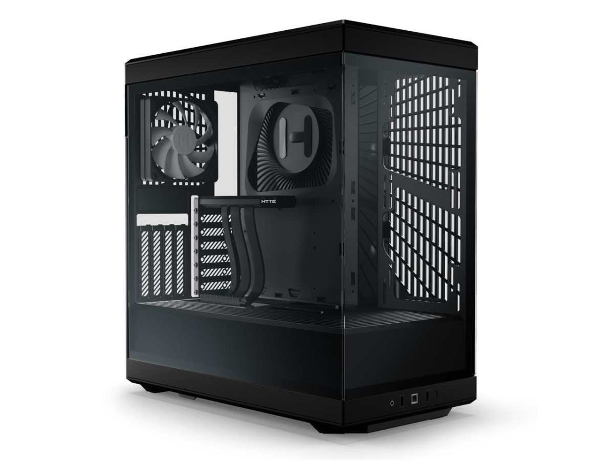 Picture of HYTE CS-HYTE-Y40-B Y40 Mainstream Vertical GPU Case ATX Mid Tower Gaming Case with PCI Express 4.0 x 16 Riser Cable Included, Black