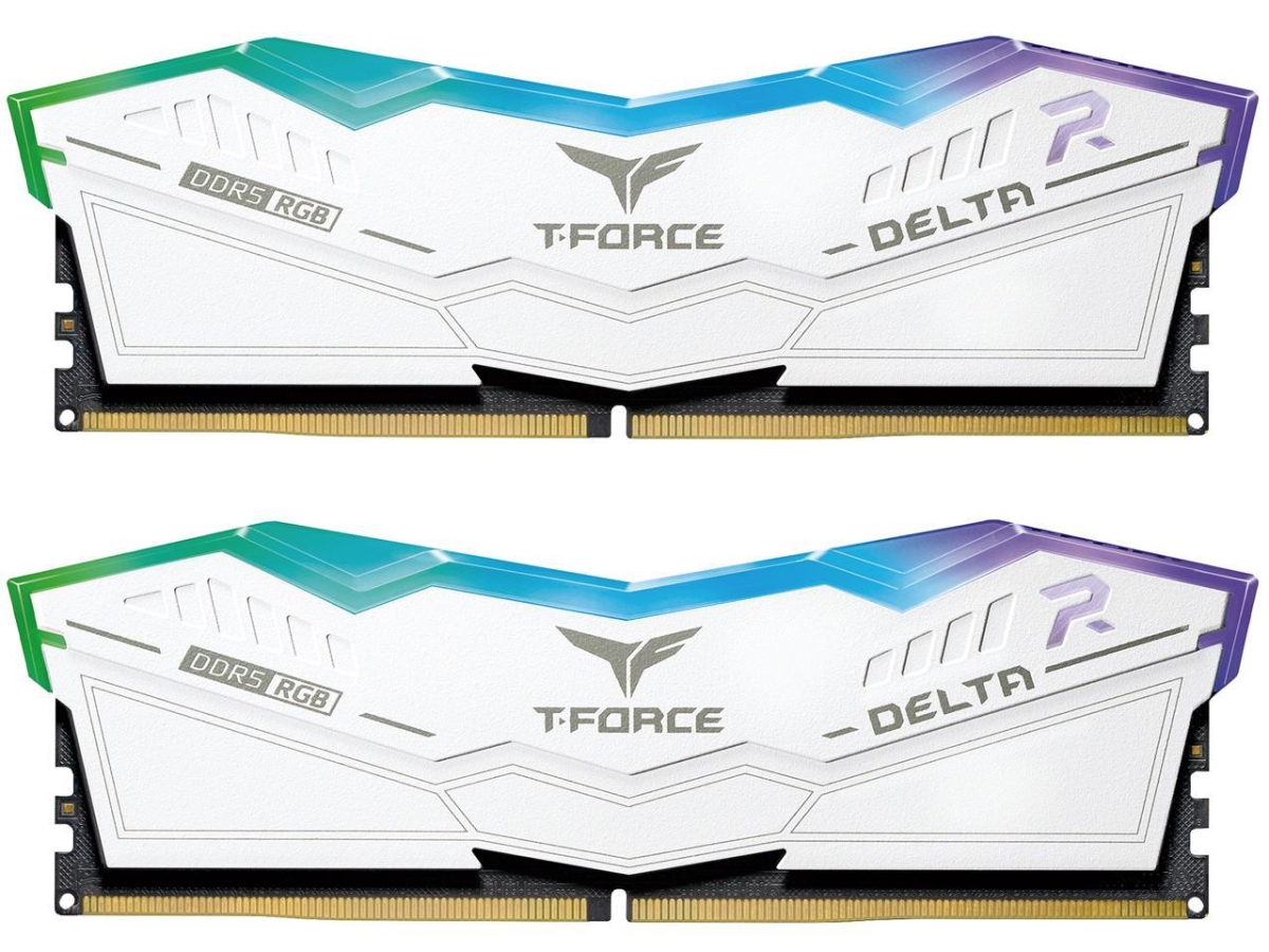 Picture of Team Group FF4D532G7600HC36DDC01 Delta RGB DDR5 32GB - 2 x 16GB - 288-Pin PC RAM DDR5 7600 - PC5 60800 Desktop memory Model