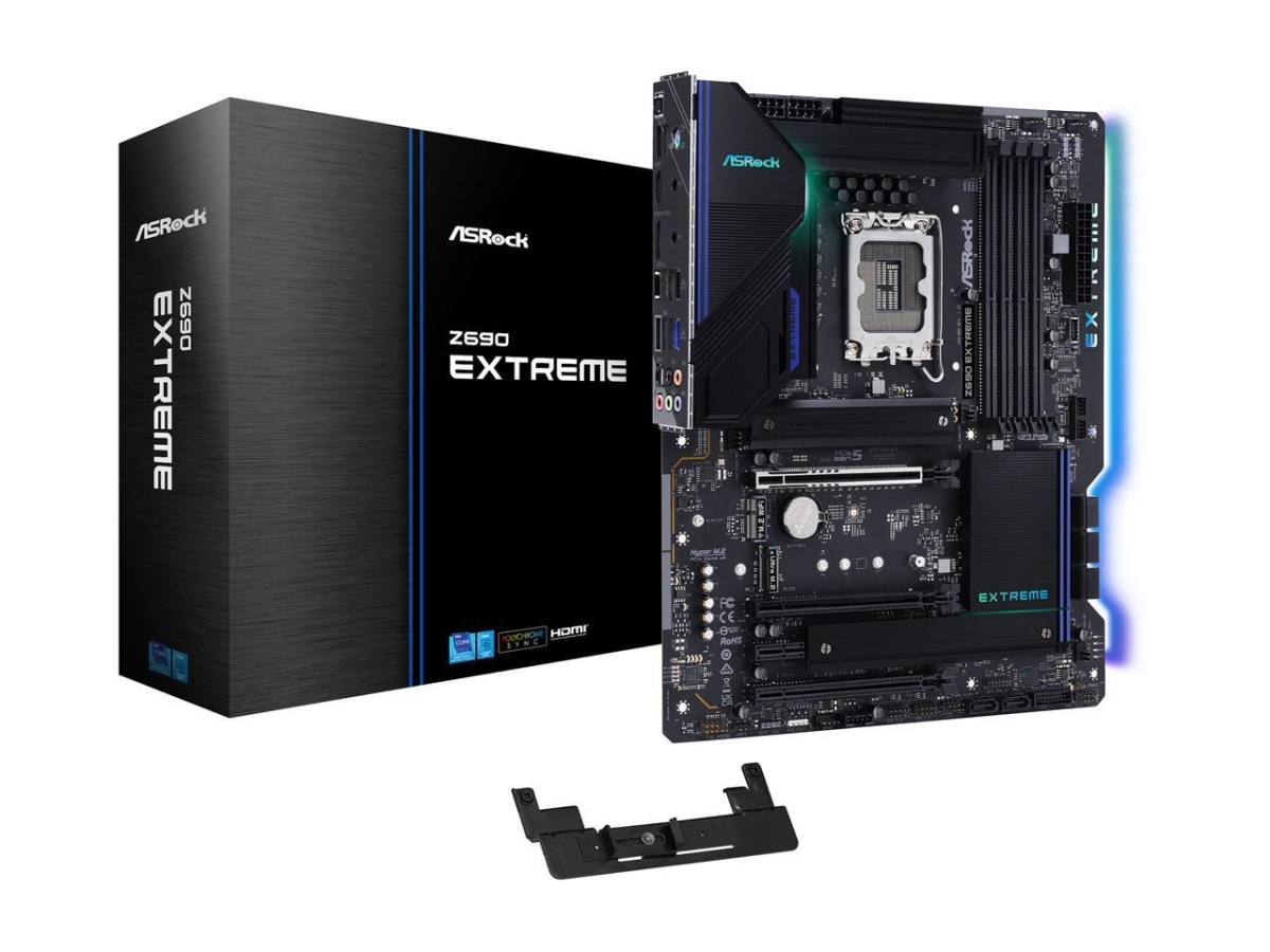 Picture of ASRock 9B13-162-028 Z690 EXTREME LGA 1700 Intel Z690 SATA 6 GB DDR4 ATX Intel Motherboard