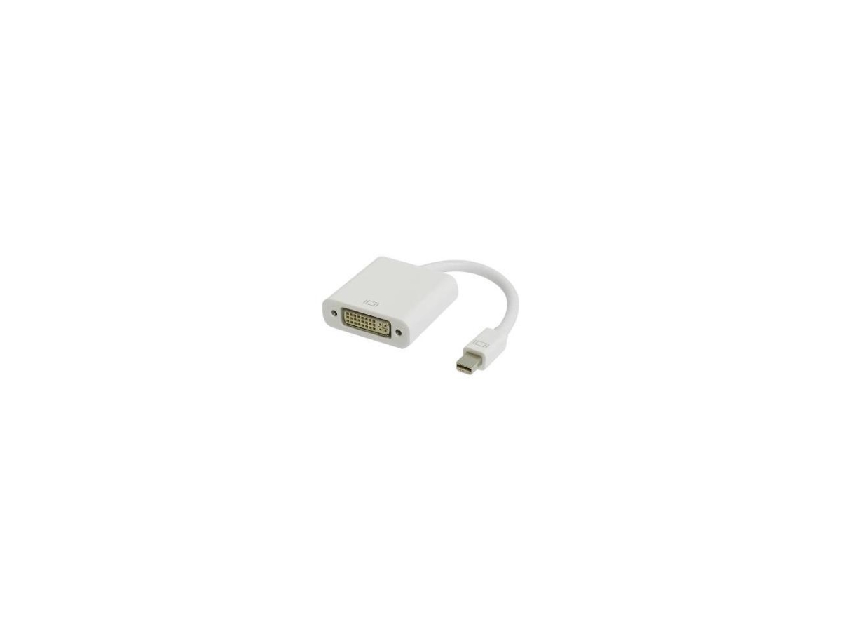 Picture of 4XEM 9B12-507-051 4XMDPMDVIF Mini Displayport to DVI Male-Female Cable, White