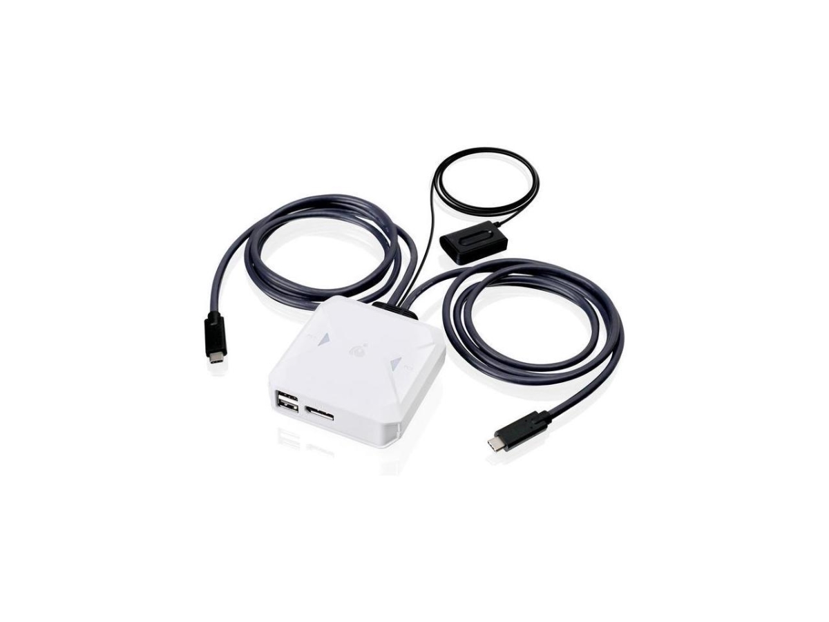 9B1DJ-000N-004V5 GCS72CC 2-Port 4K USB-C KVM Switch with Displayport Output