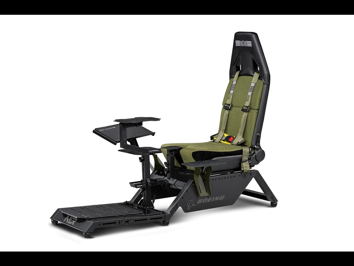 Picture of Next Level Racing 9B74-745-014 NLR-S028 Flight Simulator Boeing Military Edition&#44; Green & Black