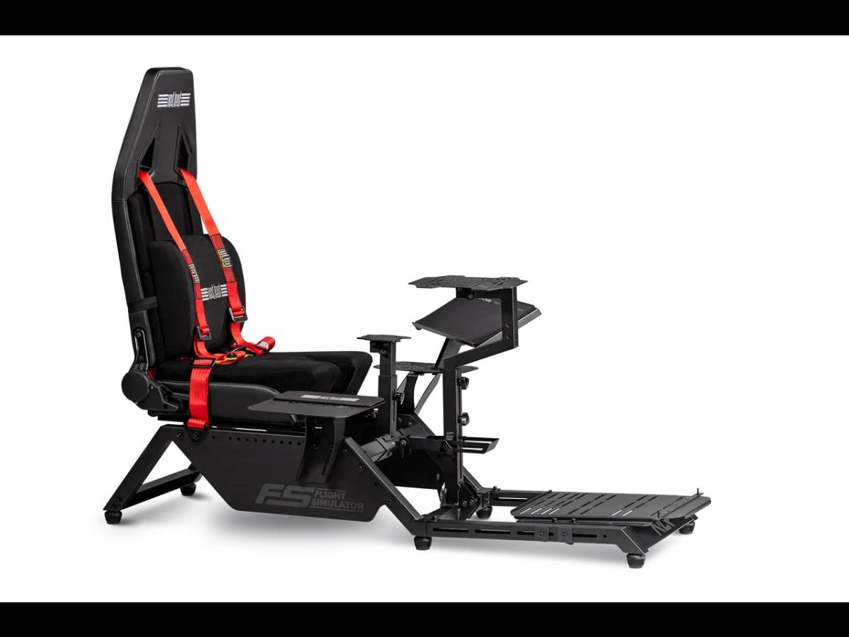 Picture of Next Level Racing 9B74-745-024 NLR-S018 Flight Simulator&#44; Red & Black