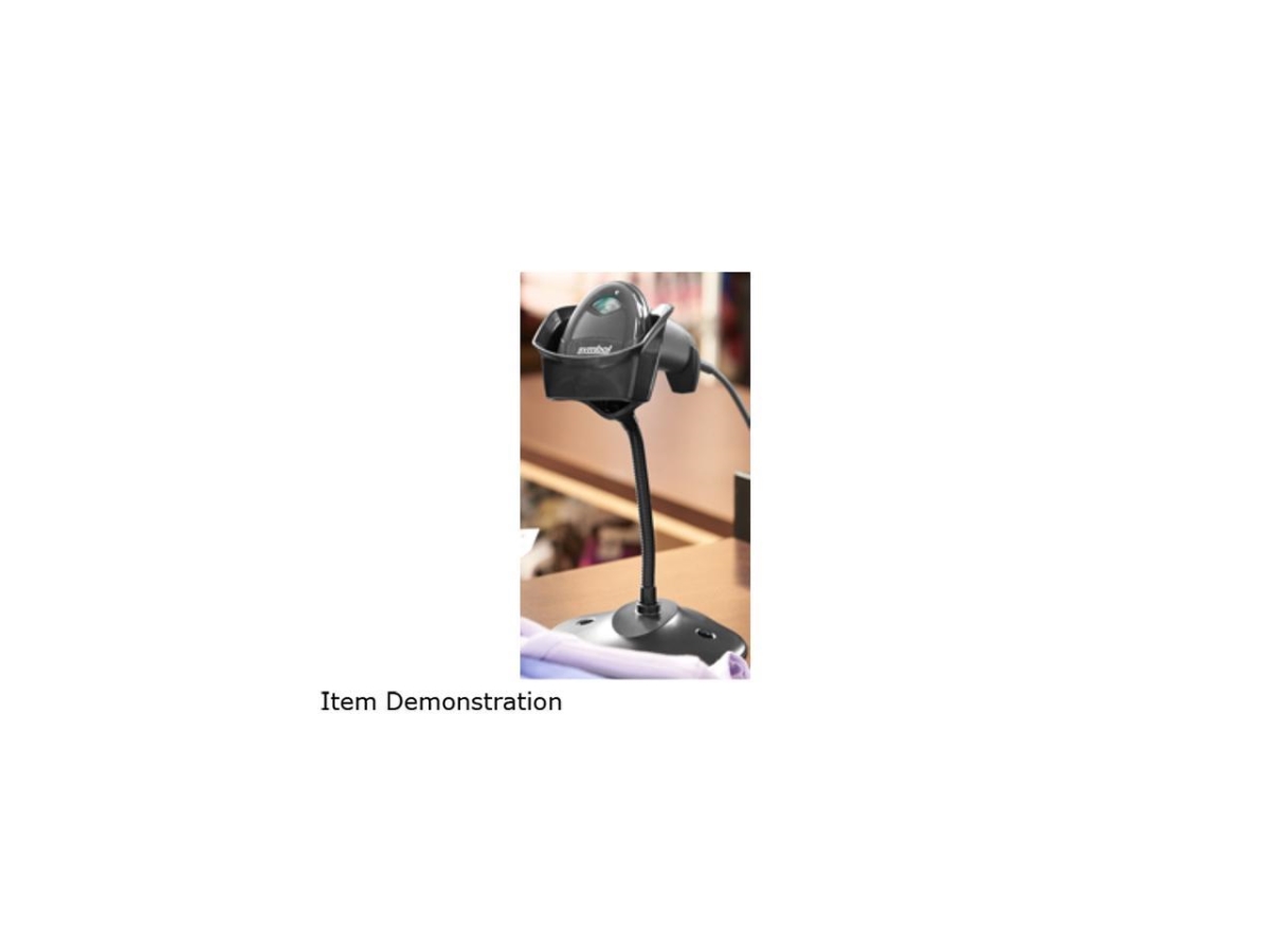 Picture of Motorola 9B49-996-193 20-71043-04R ACC Zebra Gooseneck Intellistand&#44; Black