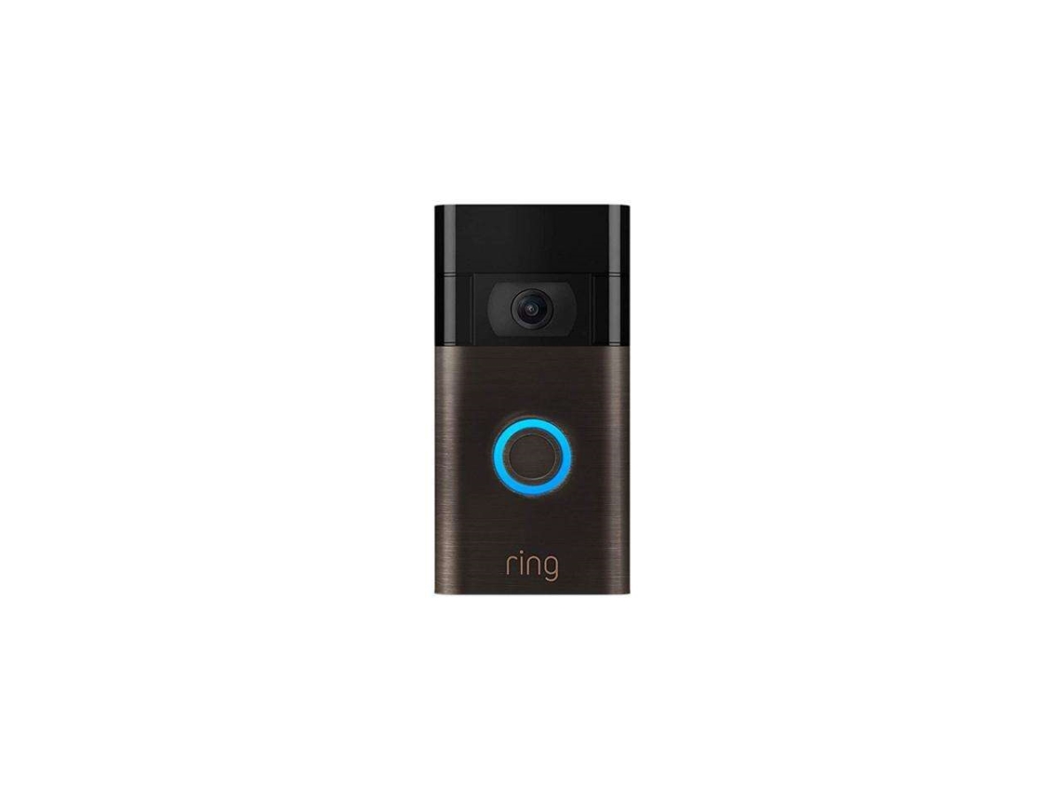 8VRASZ-VEN0 Newest Generation 2020 Release 1080p HD Video, Improved Motion Detection, Easy Installation Video Doorbell, Venetian Bronze -  RING