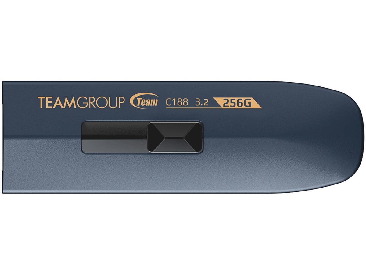 TEAM 256GB C188 USB 3.1 Flash Drive, Speed Up to 130MB/s (TC1883256GL01)