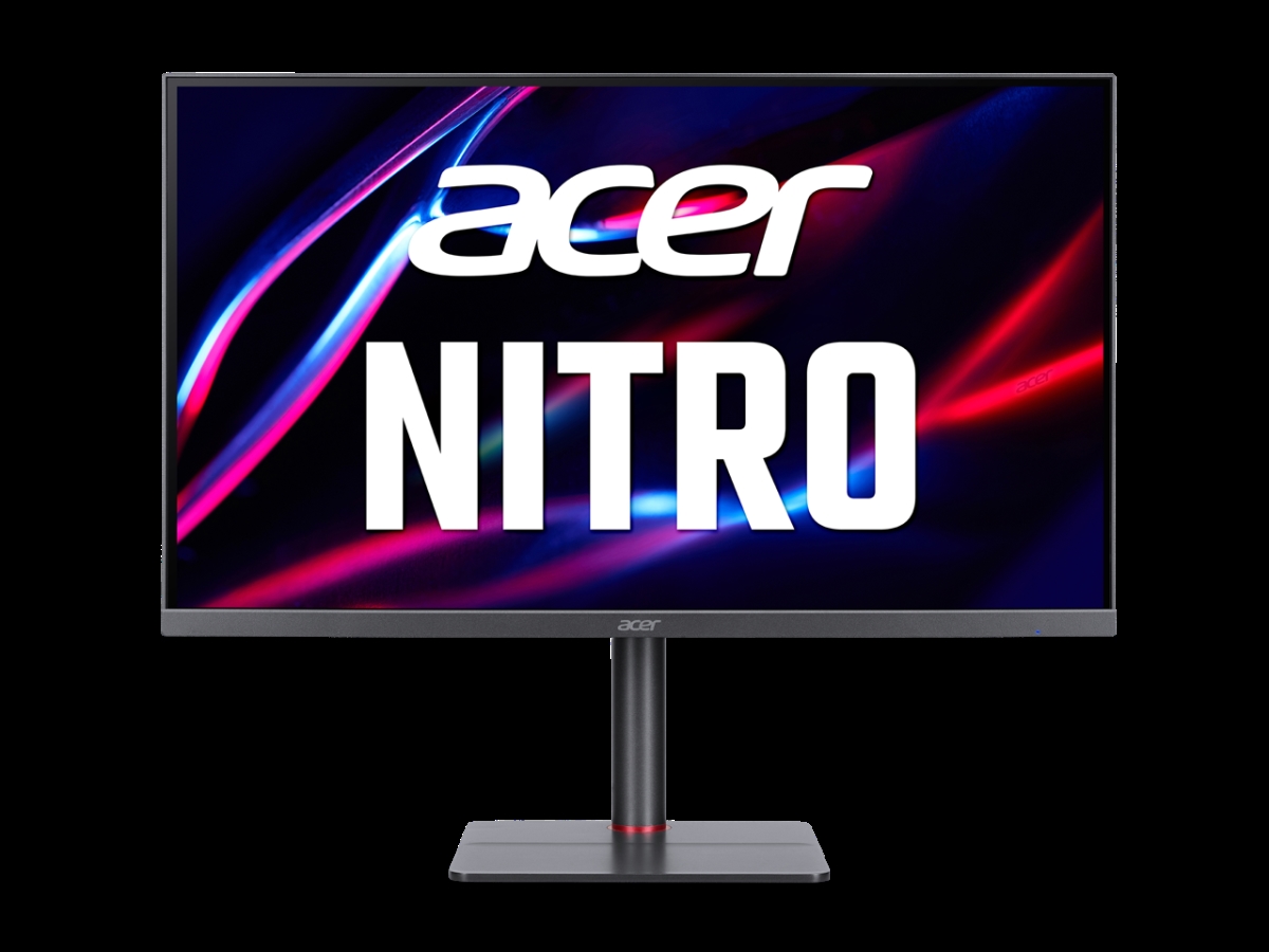 Picture of Acer America 9B24-011-465 27 in. 170 Hz IPS QHD AMD FreeSync Premium technology 2560 x 1440 2K DCI-P3 Audio out XV275U Vymipruzx Gaming Monitor&#44; Black