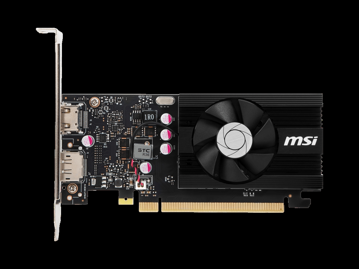 Picture of MSI 9B14-137-812 GeForce GT 1030 4GB GDDR4 PCI Express 3.0 X16 ATX Video Card