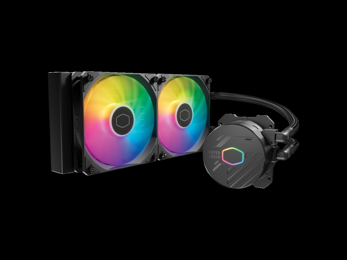 Picture of Cooler Master 9B35-103-353 240 mm 240L Core Close-Loop Aio Liquid Cooler