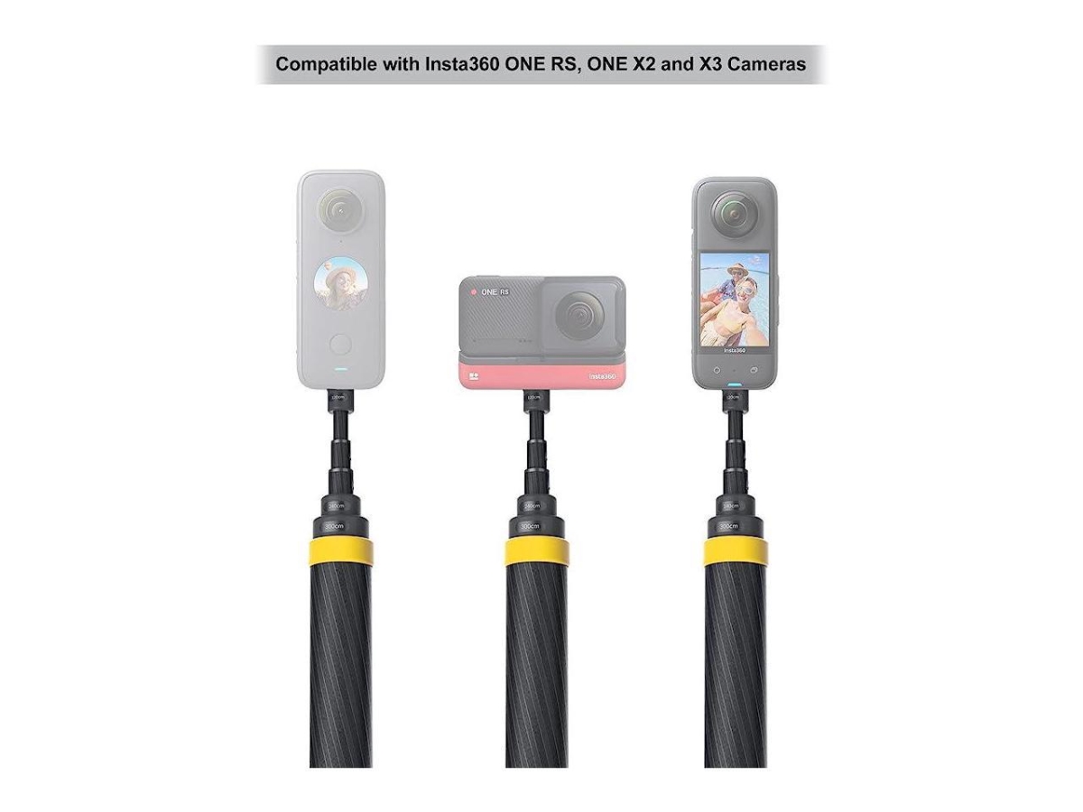 9.8 ft. Extended Edition Selfie Stick for One X2, One R, One X & One Action Camera