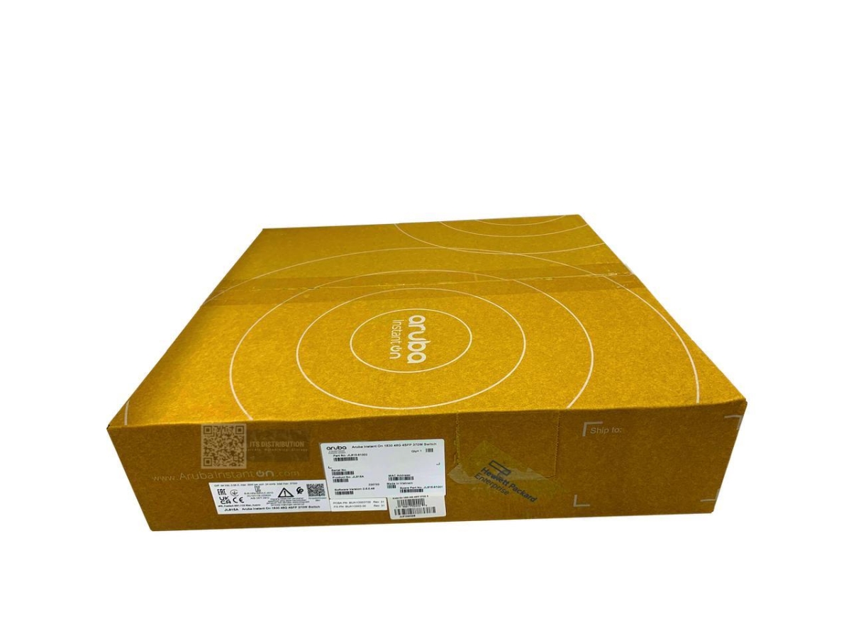 JL815A-ABA Aruba Instant On 1830 48G 24p Class4 PoE 4SFP 370W Switch