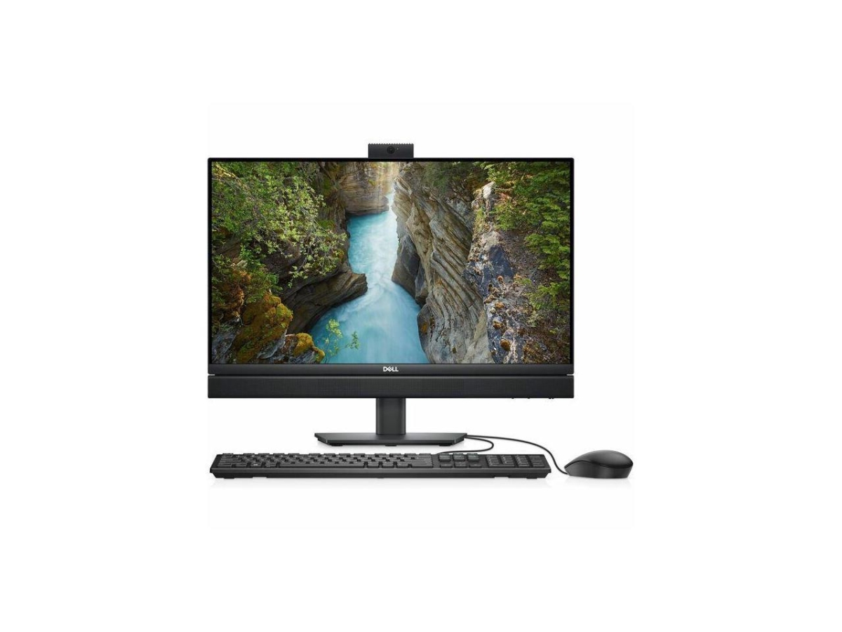 Picture of Dell 76C8R 23.8 in. Optiplex 7000 7410 Desktop Thin Client - Intel Pentium Gold G7400T 2 Core 3.10 GHz - Intel Chip - 8GB RAM DDR4 SDRAM - 256GB Solid State Drive - Thin OS Desktop Computer&#44; Gray