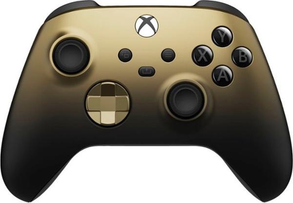 Picture of Microsoft QAU-00121 Wireless Controller for Xbox - Gold Shadow