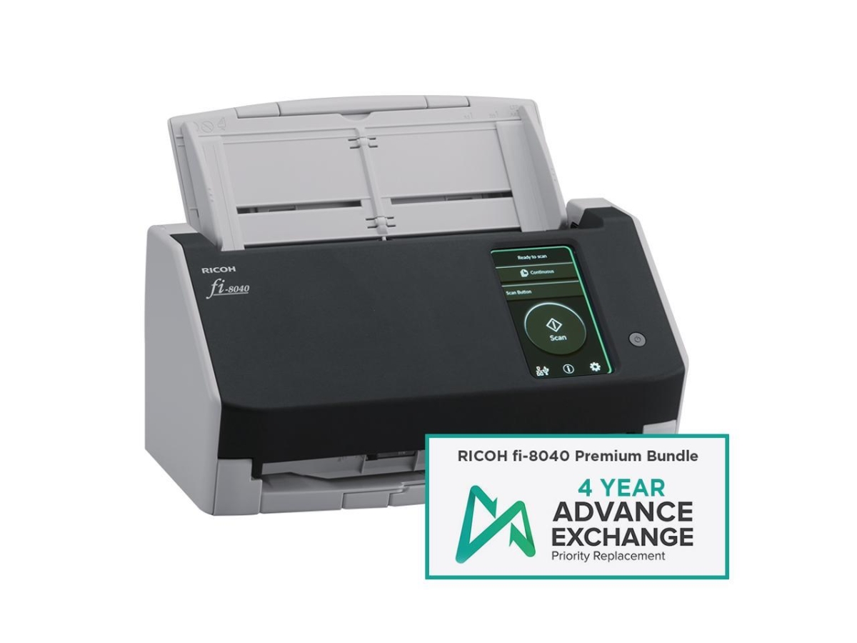 Ricoh CG01000-310059 Fi-8040 Desktop Scanner Premium Bundle