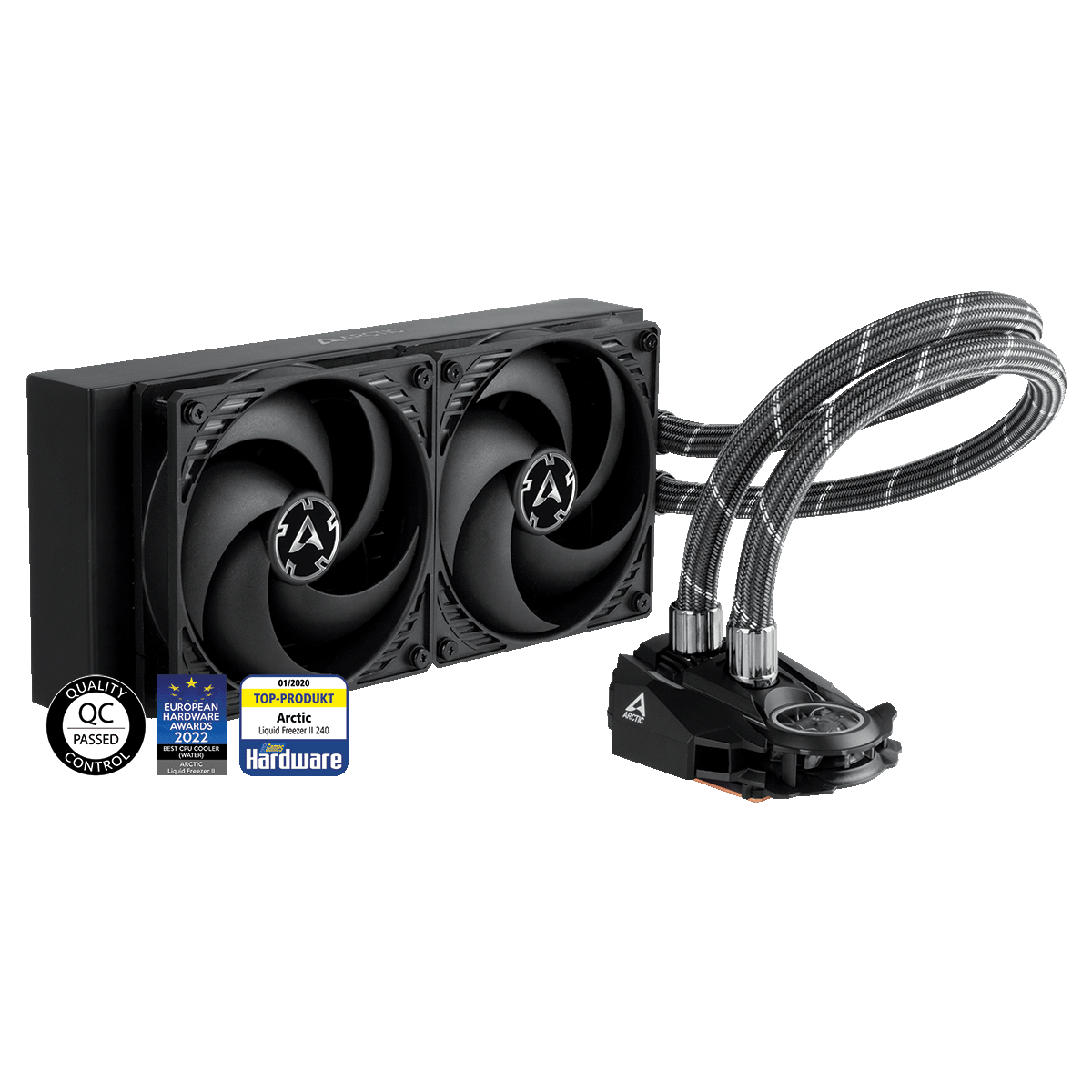 Picture of Arctic ACFRE00046B Liquid Freezer II Water CPU Cooler - 240 All-in-One Multi Compatible