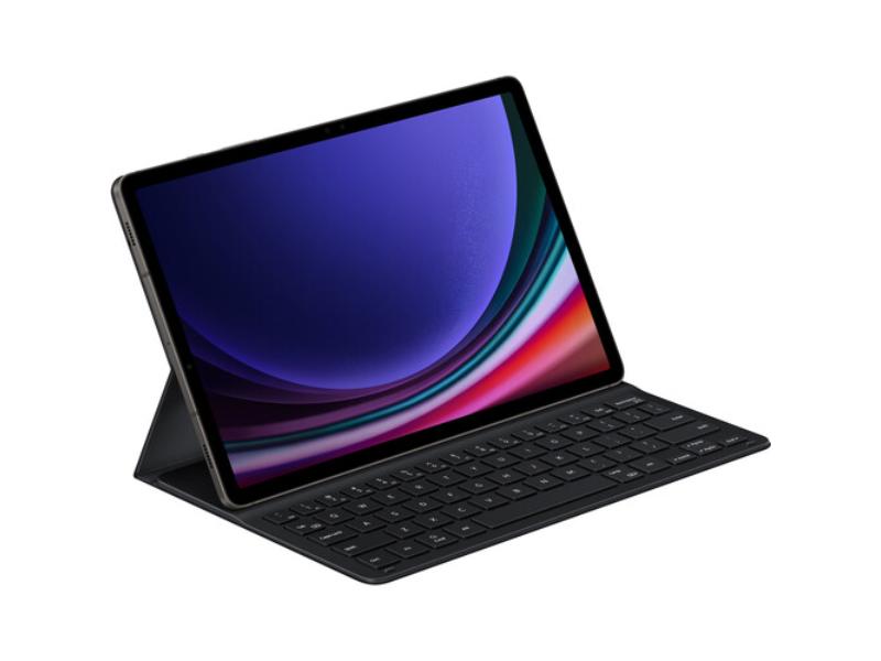 Picture of Samsung EFDX910UBEGUJ Galaxy Tab S9 Book Cover Keyboard Slim&#44; Black