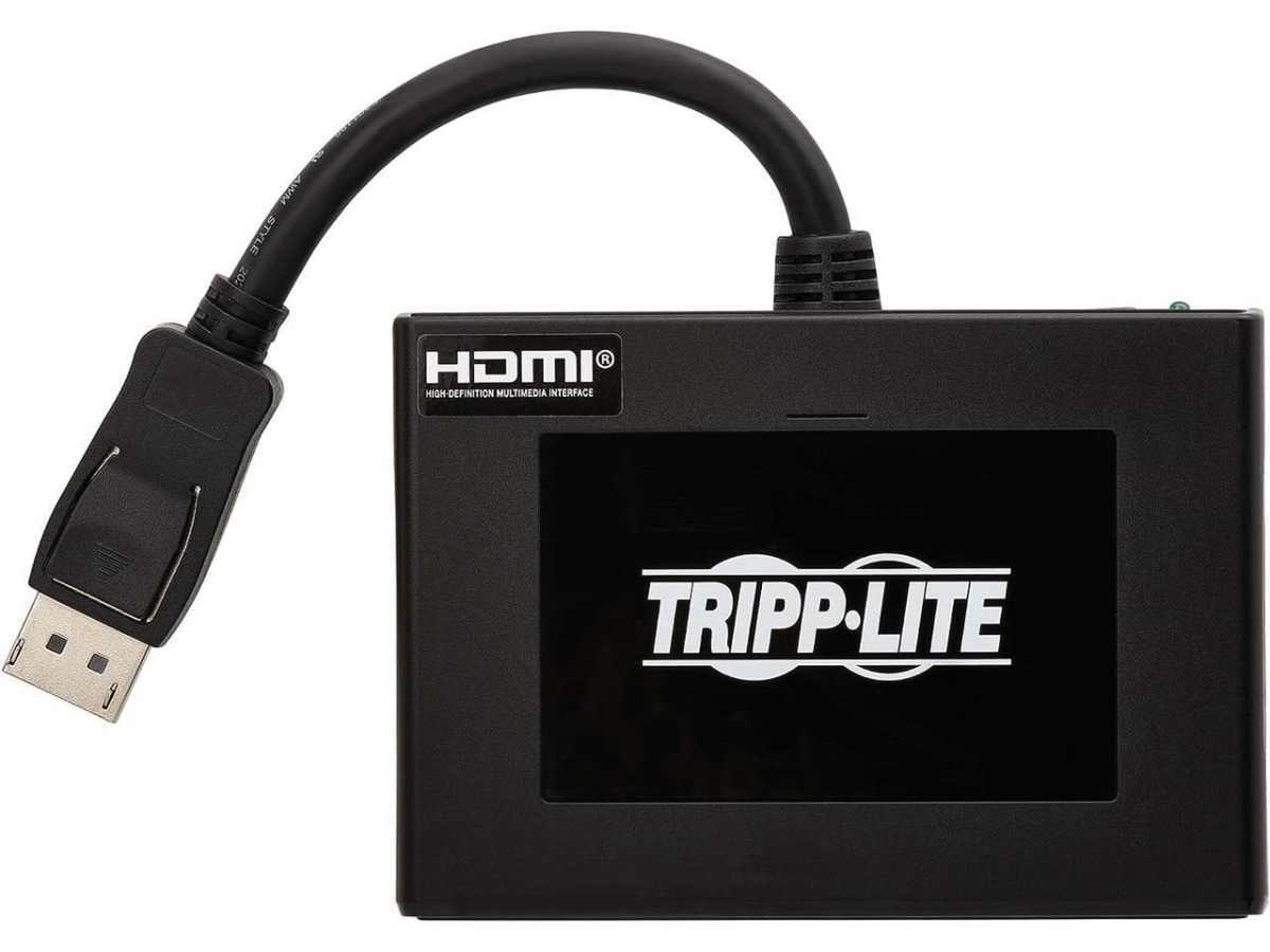 Picture of Tripp Lite B156-004-HD-V3 Tripp Lite 4-Port 3840 x 2160 - DisplayPort - 4 x HDMI Out DisplayPort to HDMI Multi-Monitor Splitter