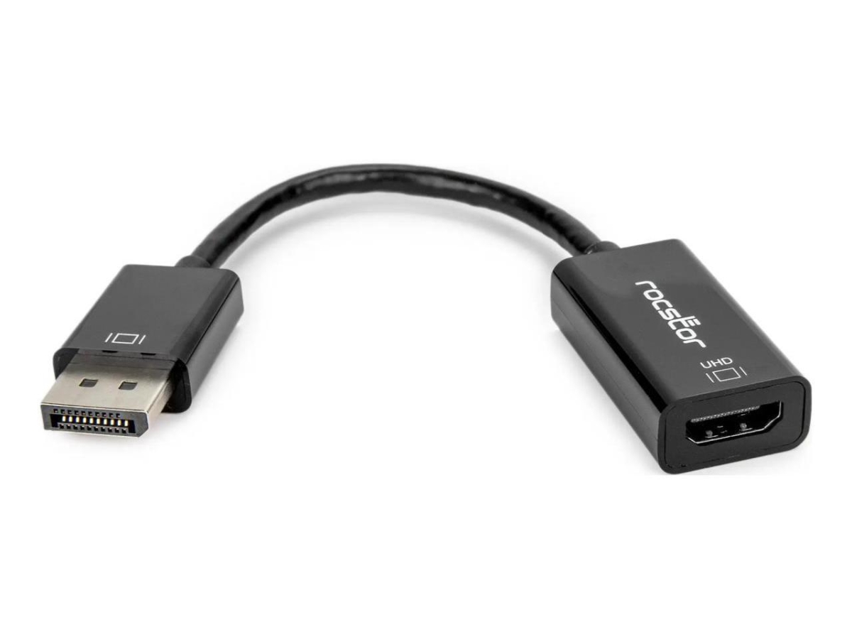 DisplayPort Male to HDMI Female Active Adapter Cable, Black -  Evolve, EV3651869