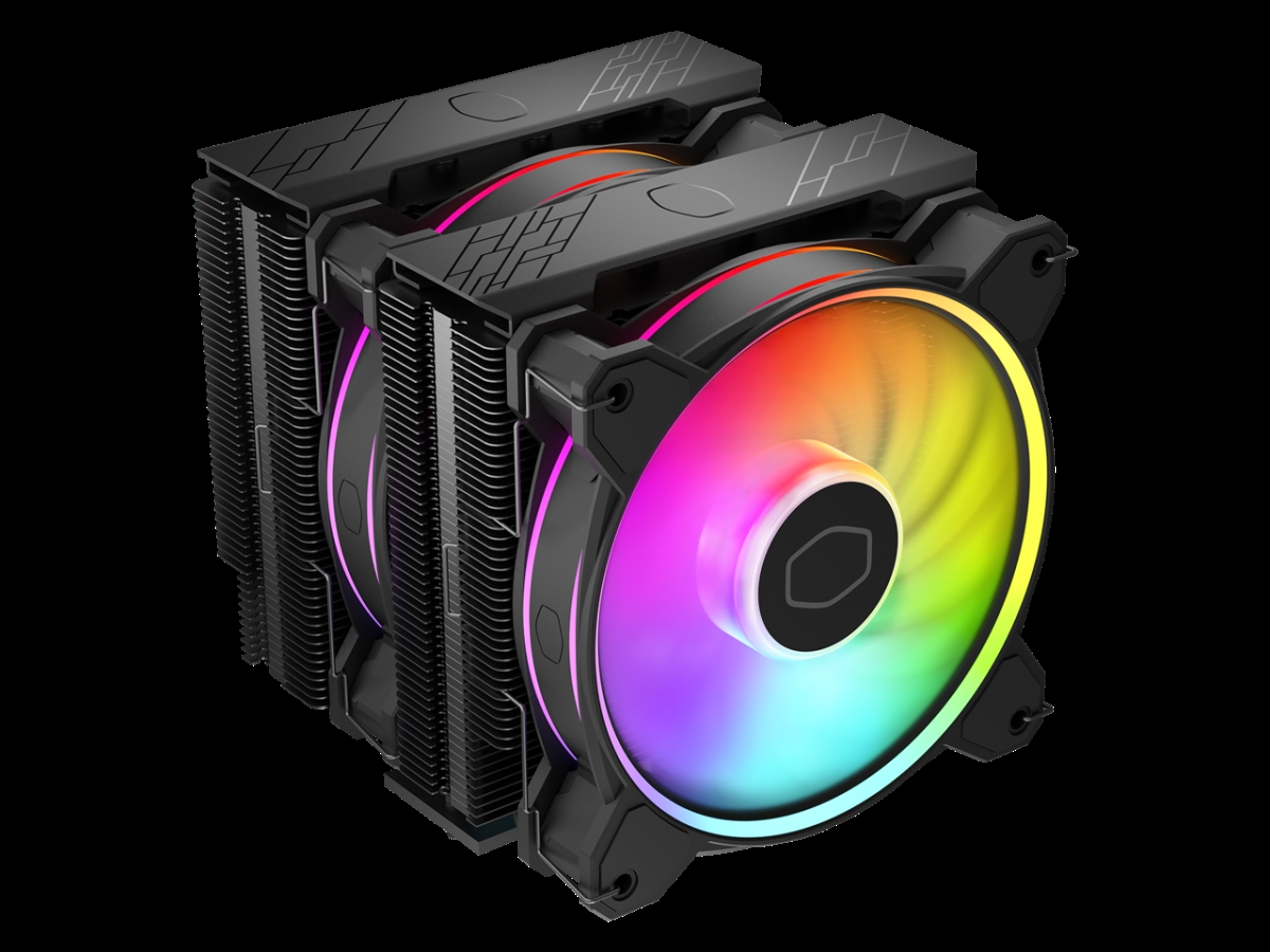 Picture of Cooler Master RR-D6BB-20PA-R1 12 cm Hyper 622 Halo Processor Air cooler&#44; Black