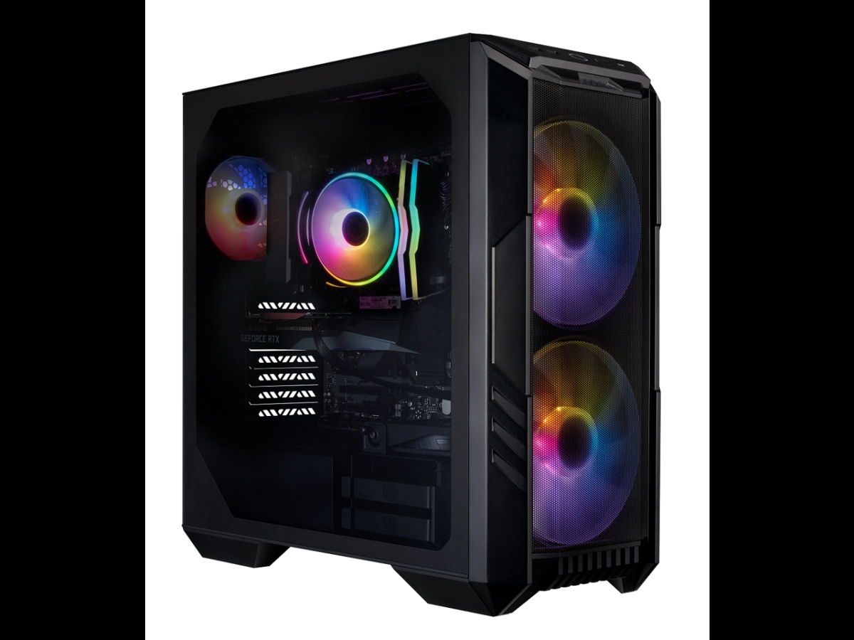 Picture of Cooler Master AYG-H5I7-NB11N-N1 Cooler Master Gaming Desktop - Intel Core i7 12th Gen 12700F 2.10GHz 16GB DDR4 1 TB PCIe SSD NVIDIA GeForce RTX 3060 Ti Windows 11 Home 64-Bit