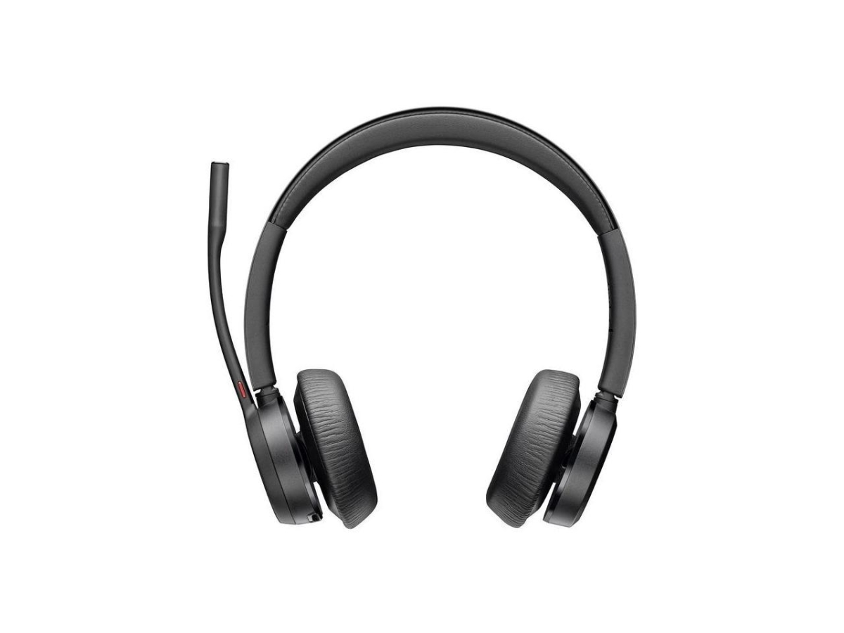 Hewlett-Packard Poly Voyager 4320 USB-A Headset & BT700 Dongle, Black