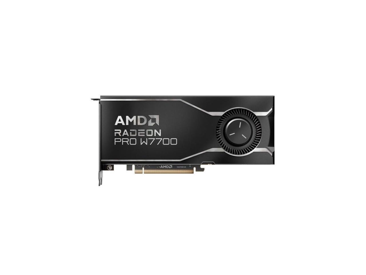 Picture of AMD 100-300000006 Radeon Pro W7700 16GB 256-Bit GDDR6 PCI Express 4.0 x 16 Workstation Video Card