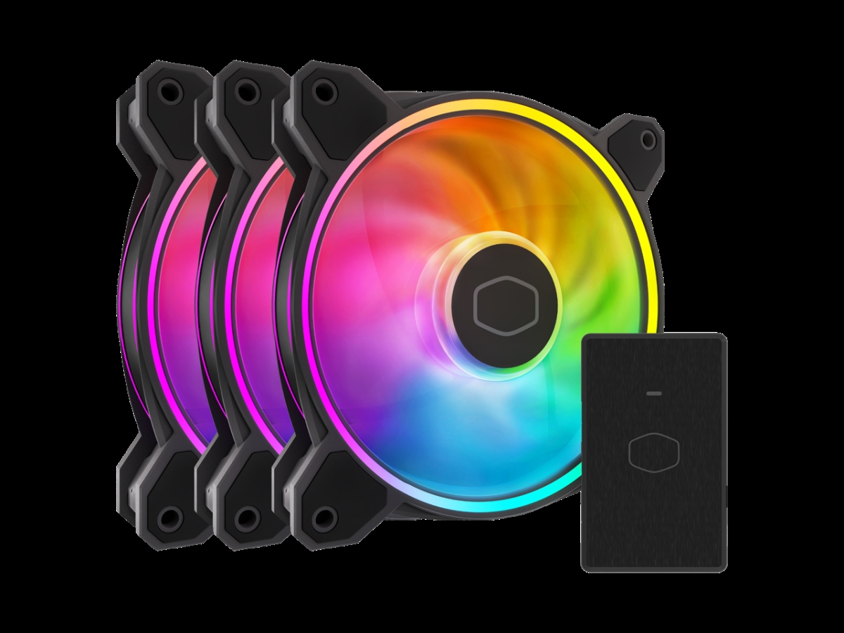 Picture of Cooler Master MFL-B2DN-213P2-R2 MF120 Halo 3 in 1 PC Case MasterFan